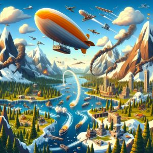 Zeppelin crash simulator game online